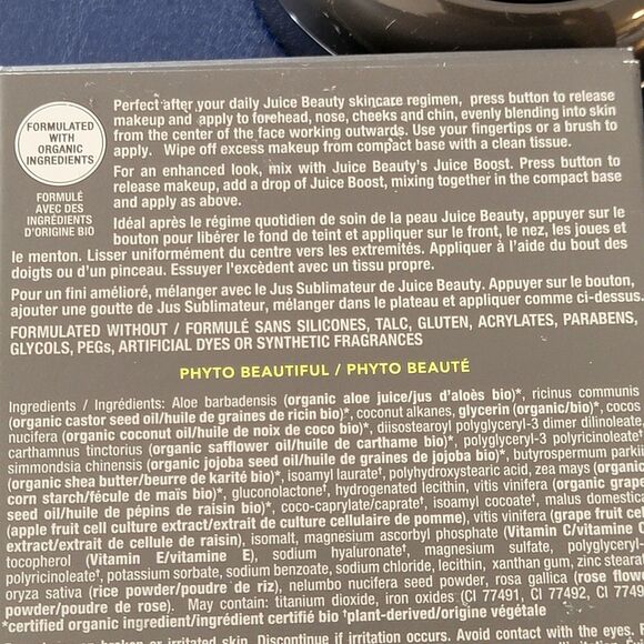 Juice Beauty Golden Tan Phyto-Pigments Youth Cream Compact Foundation Golden Tan - Picture 10 of 13